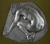 Emilio Greco, Memory of love, Bas-relief in