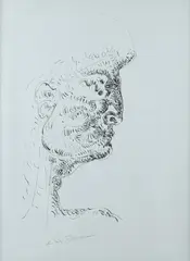 Profile by André Masson, offered Dec 2024