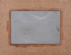Grey cement by Enzo Cacciola, 1977, On the back: signature, offered Dec 2024
