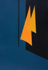 Carla Badiali, Composition, 1972, On the back: signature and date.