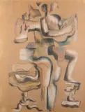 Ossip Zadkine, Man with guitar