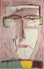 James Brown, Untitled, 1984, On the reverse: Maloney Gallery label
