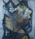 Léon Zack, Untitled, 1947, Signature bottom right. On the reverse: Musée D'Art Moderne De La Ville De Paris label on the frame; Animation