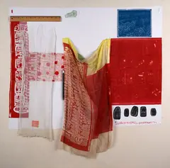 Airport (Switchboard) by Robert Rauschenberg, 1974, Signature and date in the center of the composition. One of a kind. The work is registered with the Robert, offered Dec 2024
