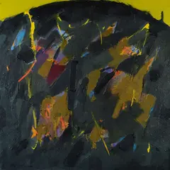 Walter Fusi, Change the long summer, On the back: signature and title.