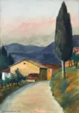 Nino Tirinnanzi, Tuscan landscape