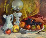 Giovanni Romagnoli, Still life, Signature lower right.