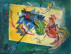 Nadezhda Udaltsova, Composition, 1921