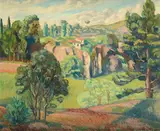 Pierre Paul Girieud, Barjols - The Cascades, 1925