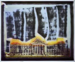 Maurizio Galimberti, Reichstag 4, On the back: Archivio Nordest Seregno label with archive number