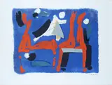 Horses and Knights II by Marino Marini, 1972, offered Oct 2024