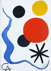 Composition by Alexander Calder, offered Oct 2024