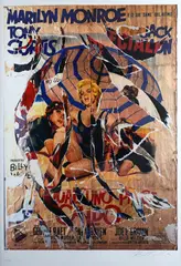 Marilyn Monroe - Some Like It Hot by Rotella, offered Oct 2024