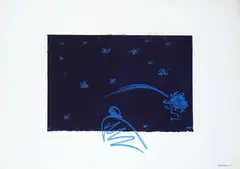 Untitled by Fabio Mauri, 1981, Signature lower right. On the back: on the closing cardboard, offered Oct 2024