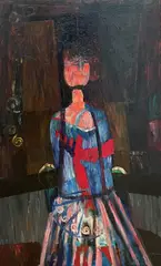 Figure by Bruno Cassinari, 1962, offered Oct 2024