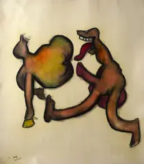 Lecca l'eco by Sebastian Matta, 1974, offered Oct 2024