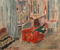 Internal by Filippo de Pisis, 1935, offered Oct 2024