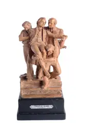 Trafalgar by Costantino Barbella, 1905, Terracotta sculpture, offered Oct 2024