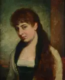 George Peter Alexander Healy, Portrait of a young man, 1883, Signature and date top right.