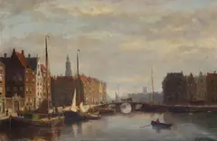 John Hulk, Amsterdam, Signature lower right.