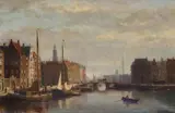 John Hulk, Amsterdam, Signature lower right.