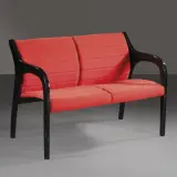 Claudio Salocchi, A Sofa, Black Lacquered, WOODEN STRUCTURE