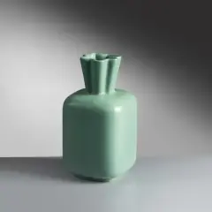 Giovanni Gariboldi, Green Ceramic Vase Vaso