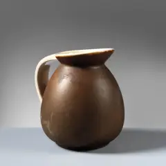 Giovanni Gariboldi, Brown Ceramic Jug Brocca
