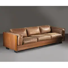 A 920 Sofa by Tobia Scarpa, WOOD STRUCTURE, offered Jul 2026