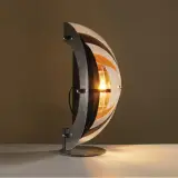 Giuseppe Calonaci, Untitled, METAL TABLE LAMP LAMPADA DA TAVOLO MODELLO PROPOSTA