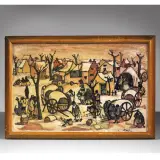Bruno Paoli, Ceramica Plate Placca, in ceramica Italia