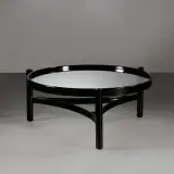 Black Lacquered by Gianfranco Frattini, WOODEN TABLE, offered Jul 2026