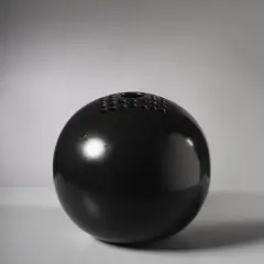 Black Ceramic Vase Vaso by Franco Bucci, offered Jul 2026