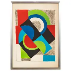 Sonia Delaunay, Contrepoint, lithograph