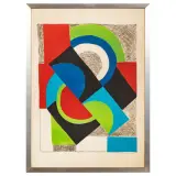 Sonia Delaunay, Contrepoint, lithograph