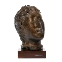 Arturo Martini, Boy's head 1936-2002, bronze (after)