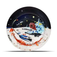 Sante Monachesi, Untitled varnished, ceramic h