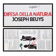 Untitled by Joseph Beuys, Difesa della natura -, offered Jun 2026