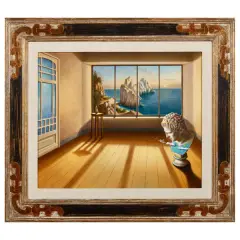 Antonio Nunziante, Oltre questo mare 2020, oil on canvas