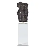 Marcello Fantoni, Busto 2013, bronze and plexiglass base