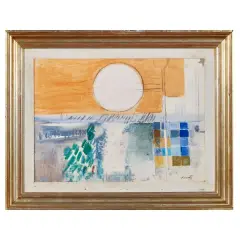 Bruno Saetti, Untitled, mixed media on paper