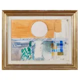 Bruno Saetti, Untitled, mixed media on paper
