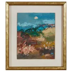 Untitled by Sergio Scatizzi, oil on hardboard, offered Jun 2026