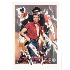 Rotella, Il gigante, screenprint