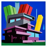 Tancredi Fornasetti, Notturno 2026, acrylic on canvas