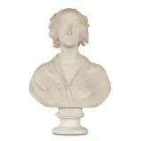 Ferrante Marconi, Bust of Countess Franchini Ferristori, white