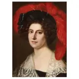 Costanzo Angelini, Untitled, FEMALE PORTRAIT (LUCIA MIGLIACCIO