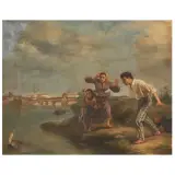 Carlo Sara, Rescue, oil on canvas