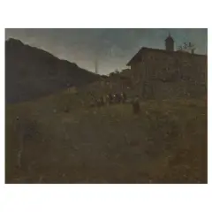 Giorgio Belloni, Fading Light, oil on canvas