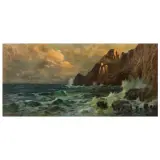 Ilio Giannaccini, Capri, oil on canvas